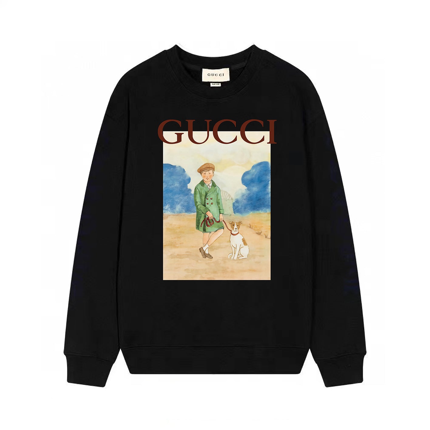 Children And Dogs Printed Sweatshirt Children And Dogs Printed Sweatshirt