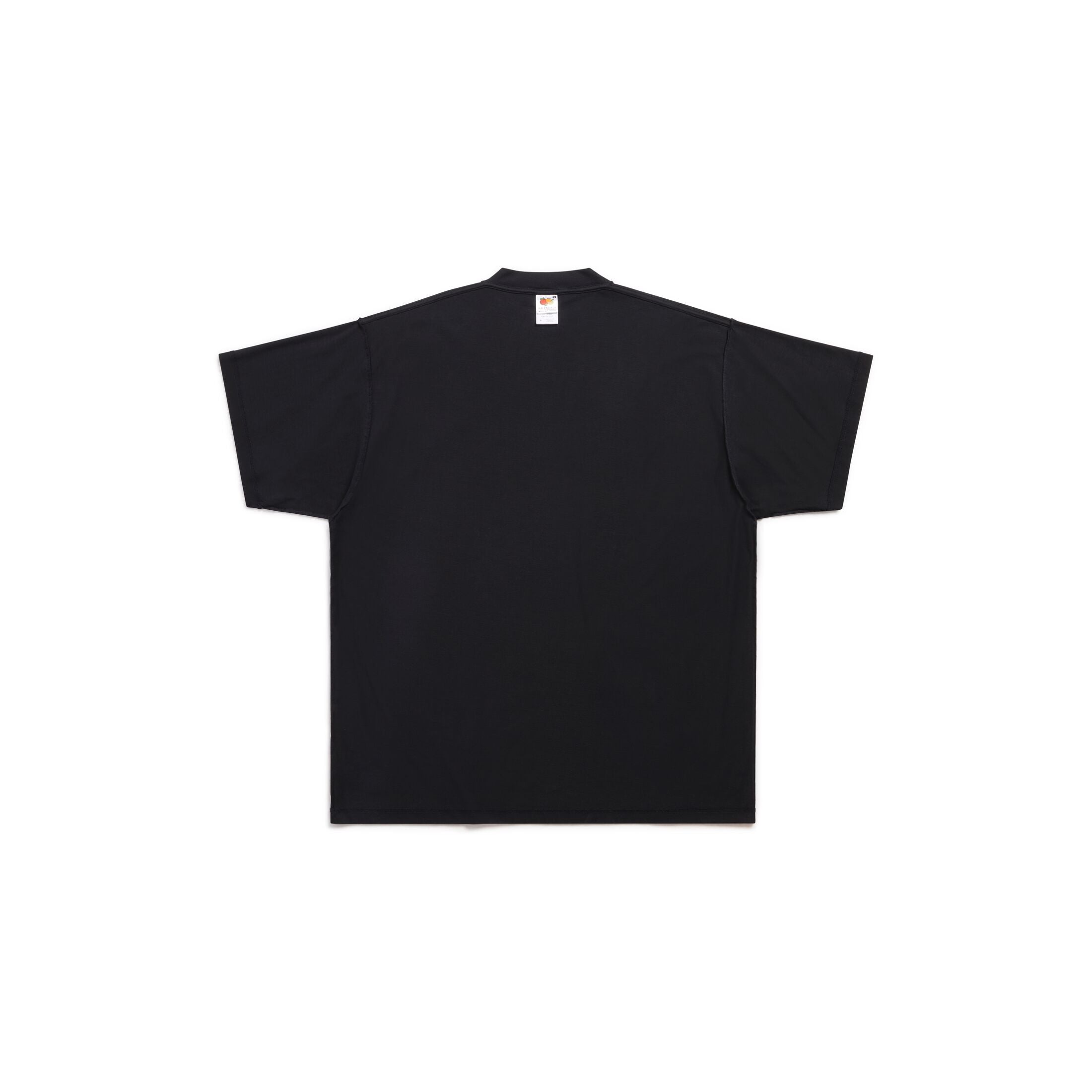 Mirror T-Shirt Oversized in black vintage jersey Mirror T-Shirt Oversized in black vintage jersey