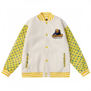 Men's Varsity Leather Baseball Jacket