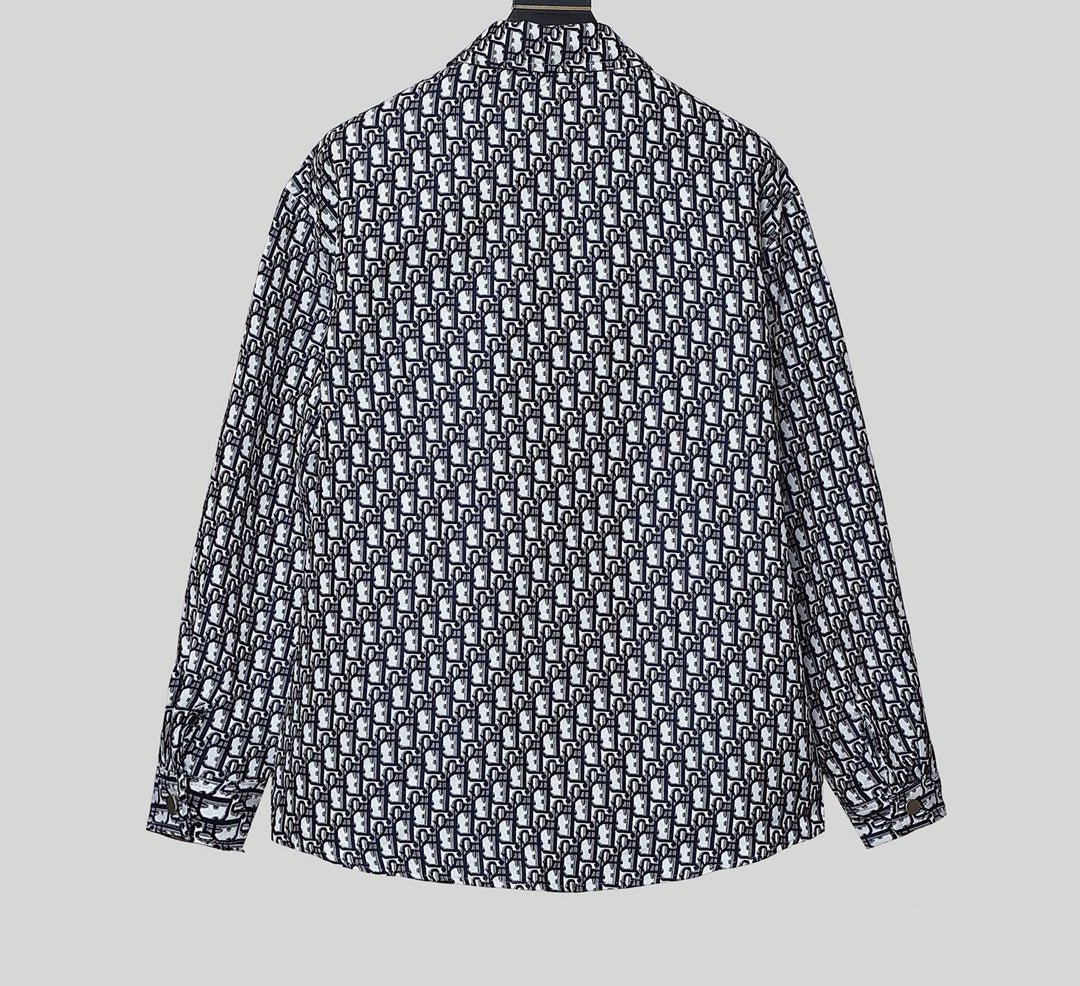 Men's Button Up Overshirt Jacket Oblique Cotton Men's Button Up Overshirt Jacket Oblique Cotton