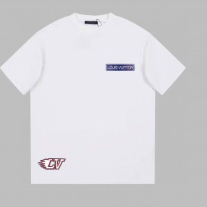 Solid Color Printed T-Shirt