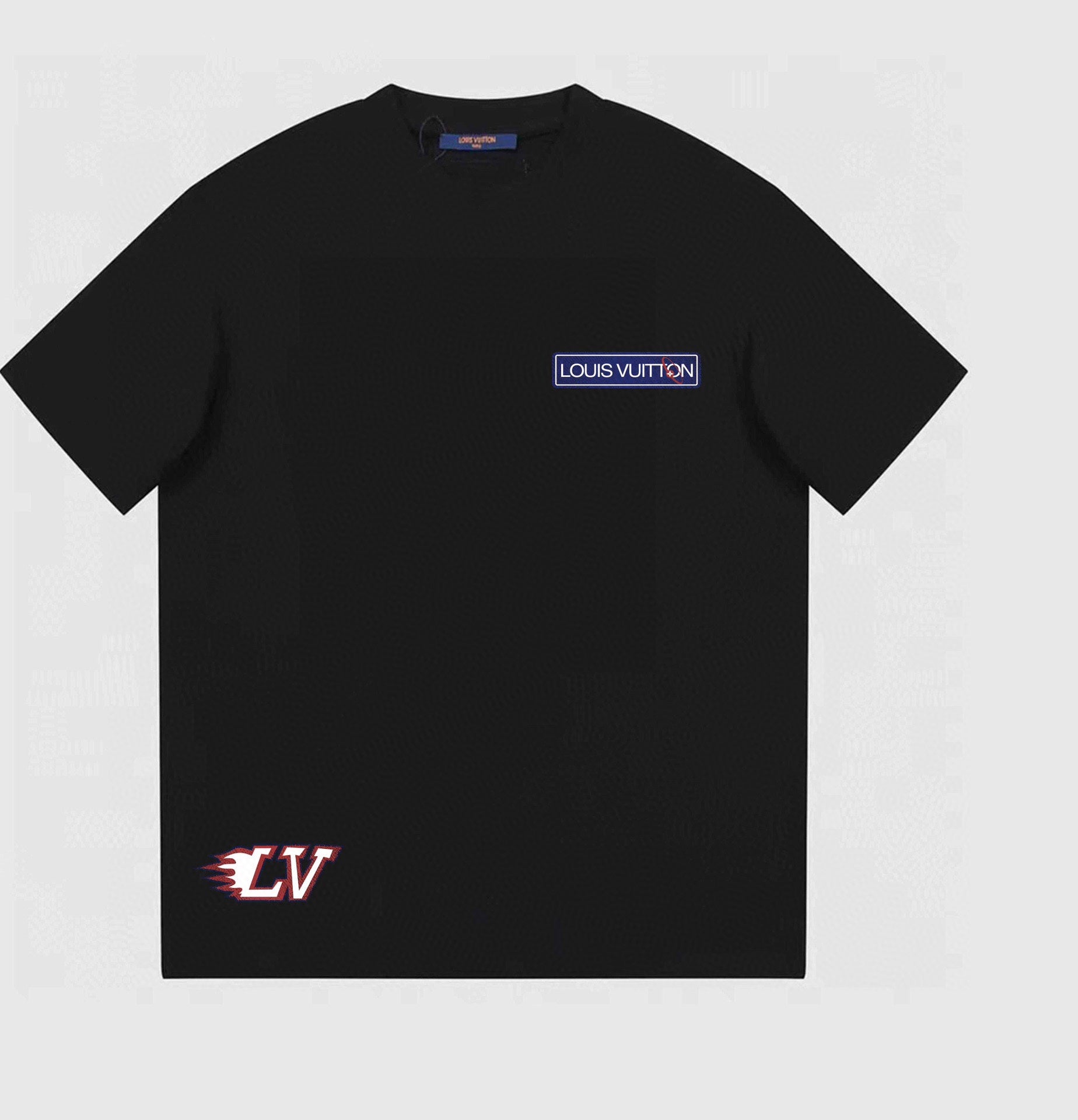 Solid Color Printed T-Shirt Solid Color Printed T-Shirt