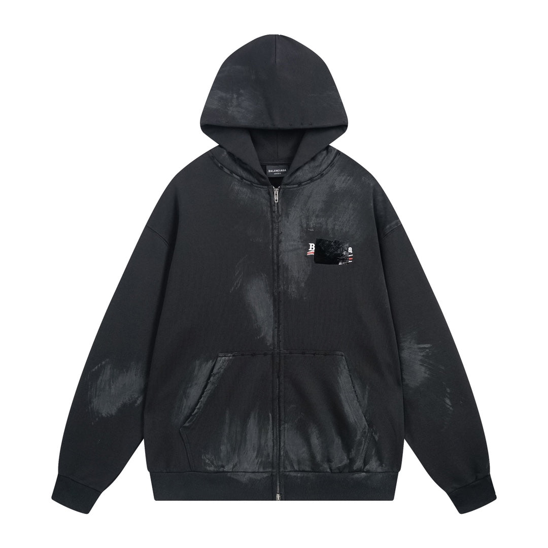 Cotton Front-Zip Hoodie Cotton Front-Zip Hoodie