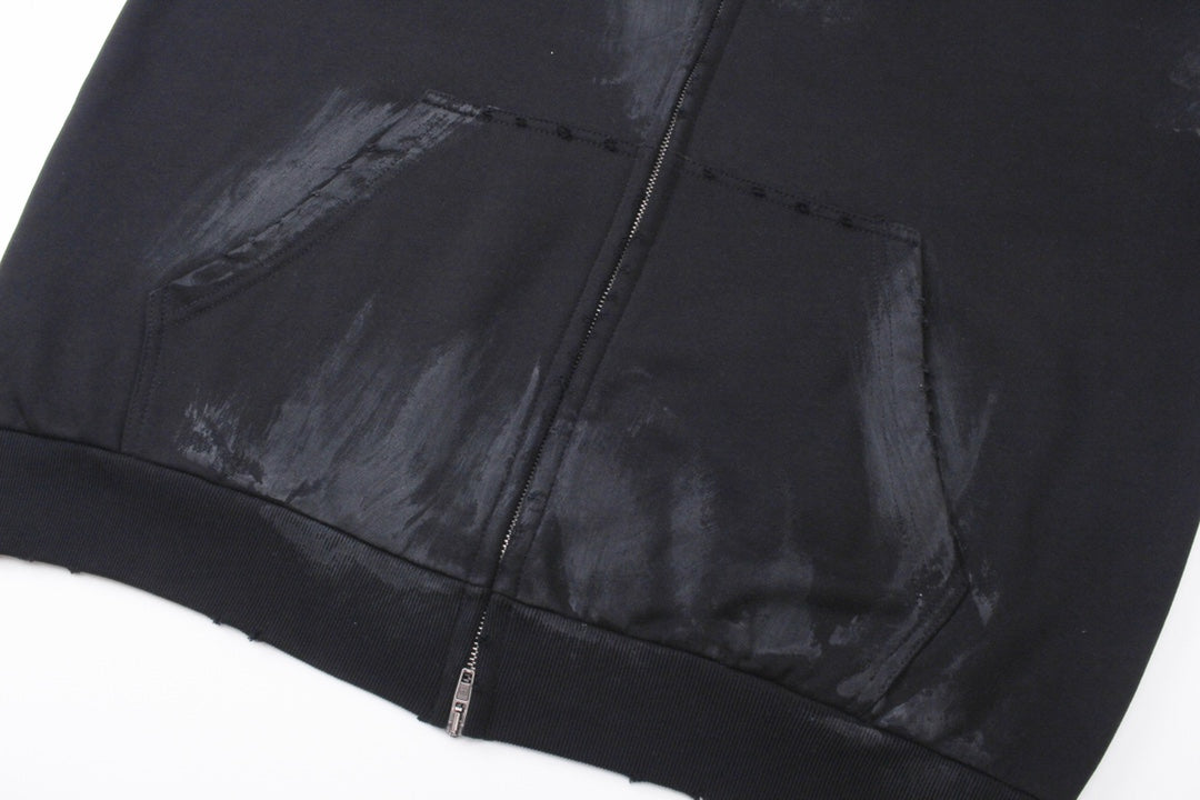 Cotton Front-Zip Hoodie Cotton Front-Zip Hoodie