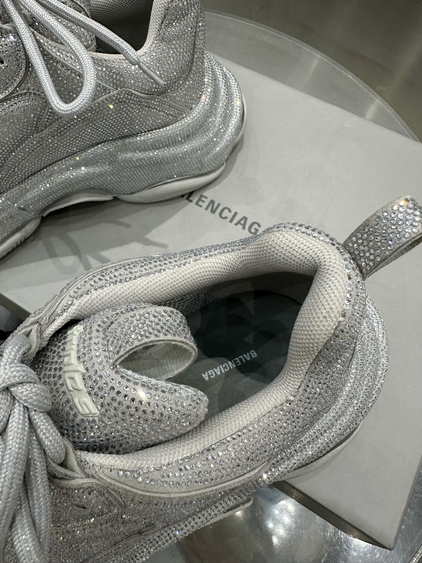 NEW 0423 Shiny diamond platform shoes NEW 0423 Shiny diamond platform shoes