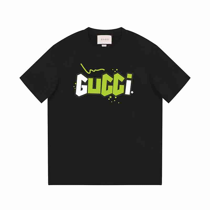Green And White Print T-Shirt Green And White Print T-Shirt
