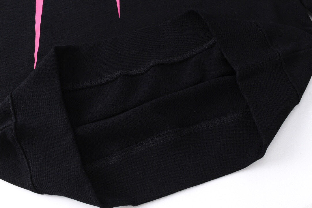 Colorful Gradient Bladed Letter Hoodie Colorful Gradient Bladed Letter Hoodie