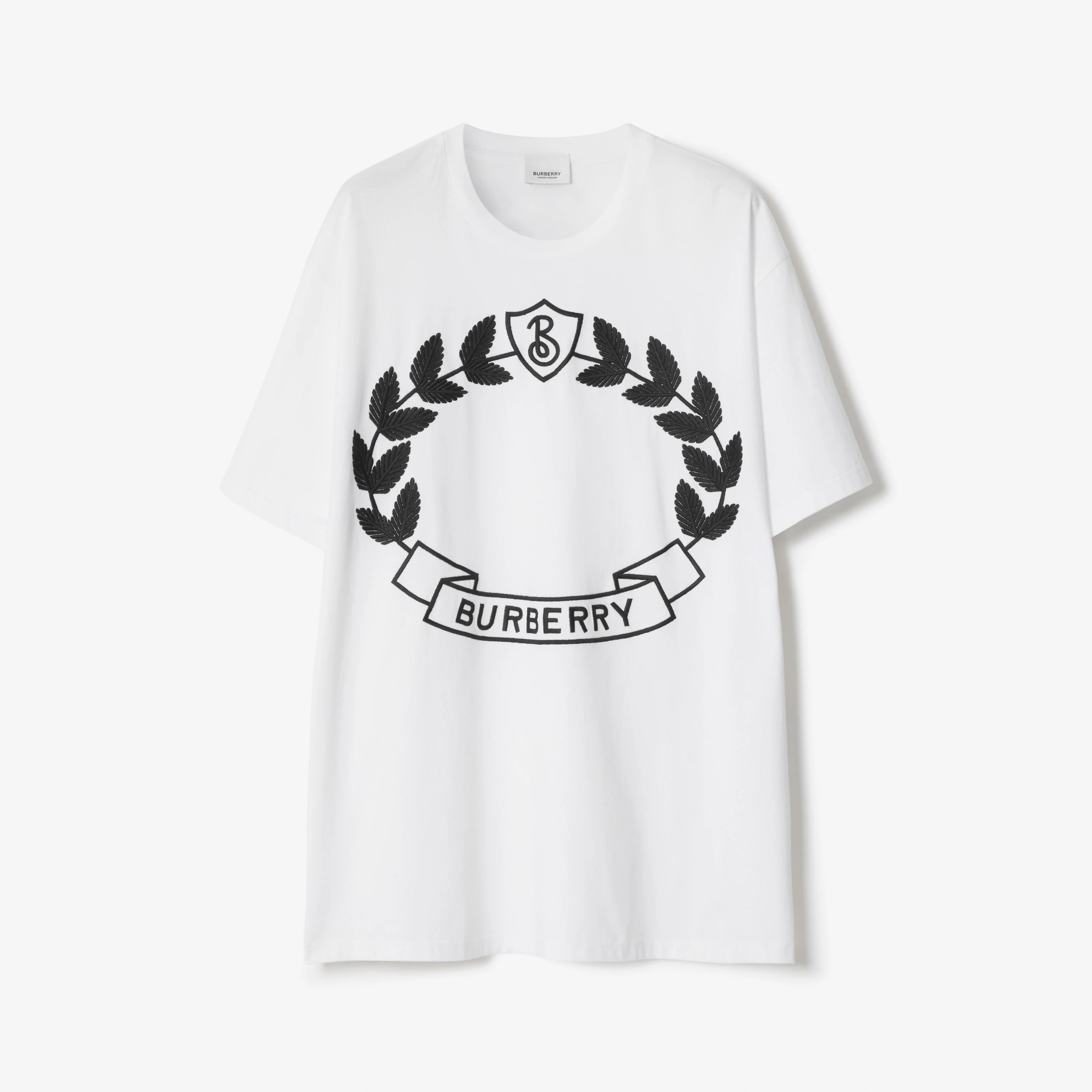 Oak Leaf Crest Cotton T-shirt Oak Leaf Crest Cotton T-shirt
