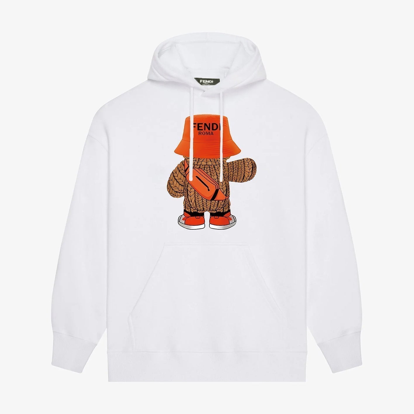 Bear Print Hoodie Bear Print Hoodie