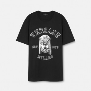 Character Head Print T-SHIRT