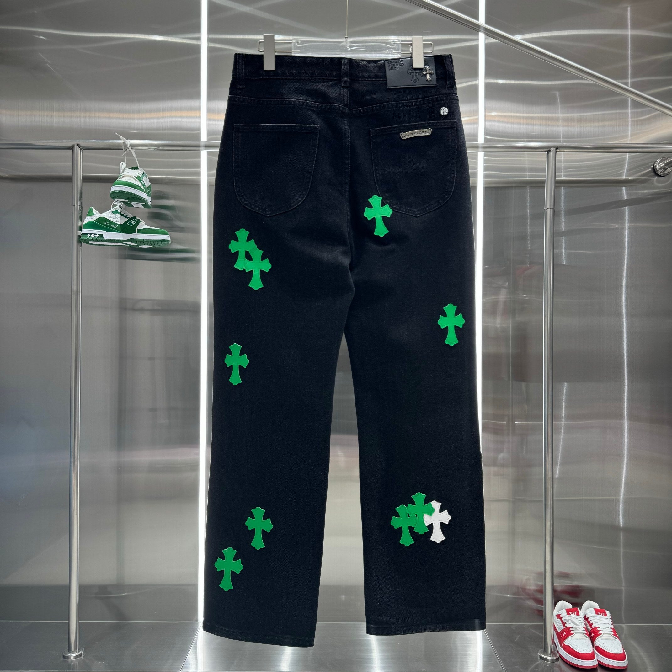 0617 New cargo style printed jeans 0617 New cargo style printed jeans