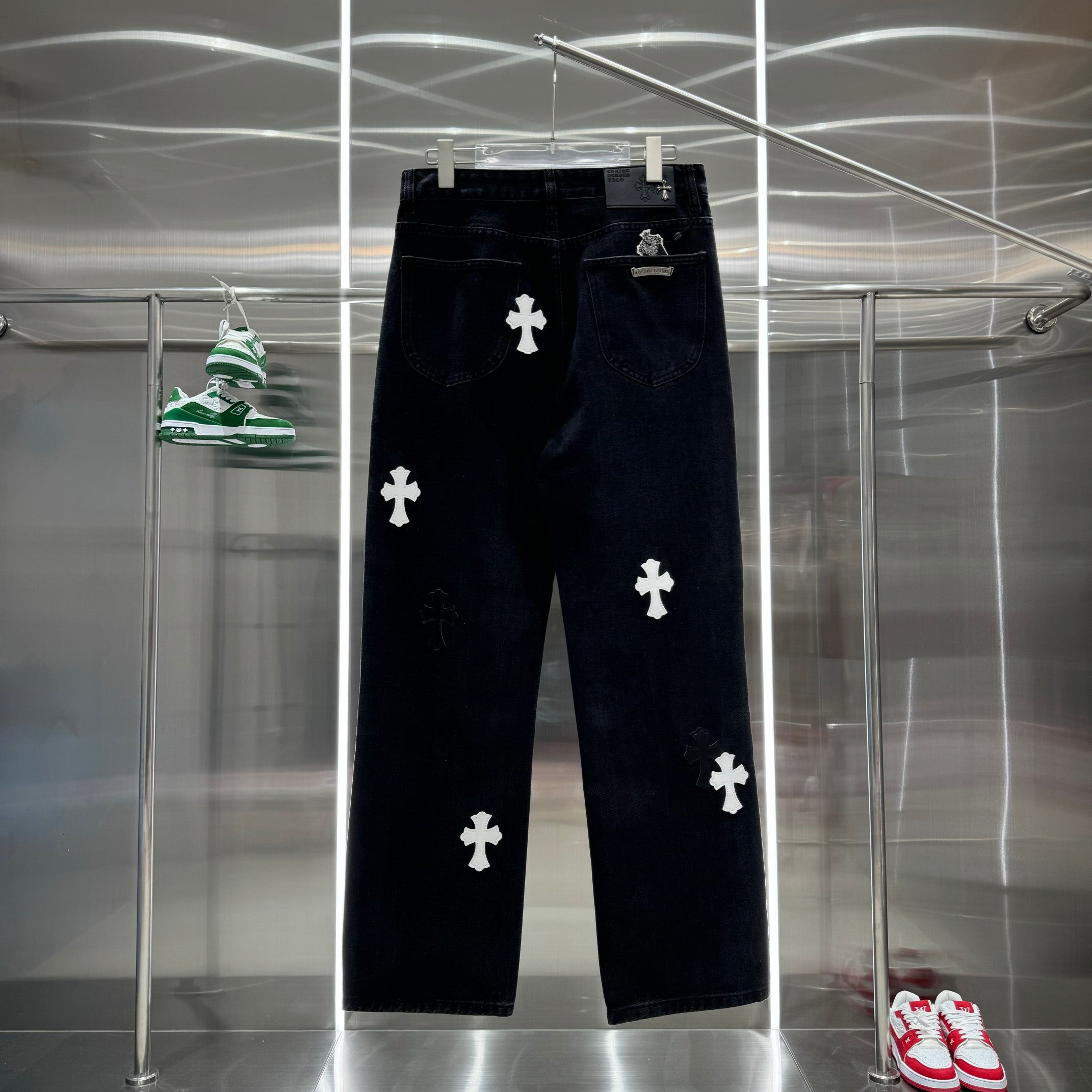 0617 New cargo style printed jeans 0617 New cargo style printed jeans