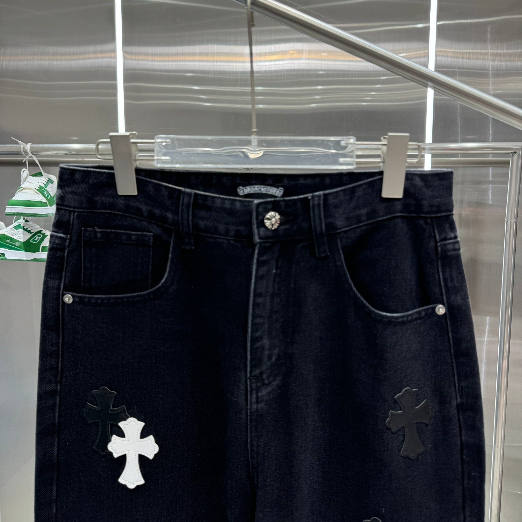 0617 New cargo style printed jeans 0617 New cargo style printed jeans
