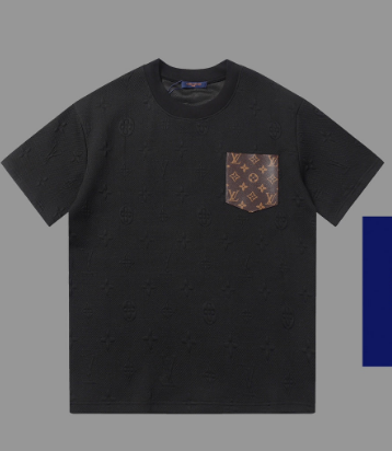 0617 New jacquard pocket T-shirt 0617 New jacquard pocket T-shirt