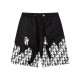 Splicing printing shorts Splicing printing shorts