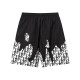 Splicing printing shorts Splicing printing shorts