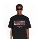 Double letter printing t-shirt Double letter printing t-shirt