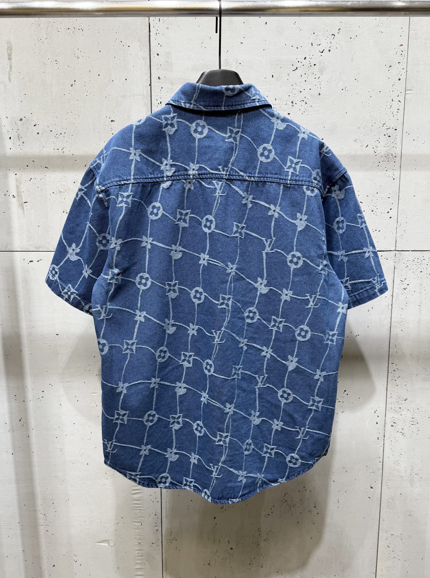 Full printed denim suit Full printed denim suit
