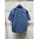 Full printed denim suit Full printed denim suit