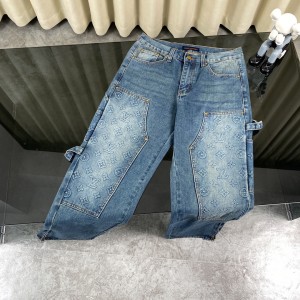 New steel print jeans