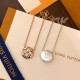 Classic logo diamond necklace Classic logo diamond necklace