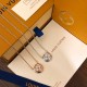 Classic logo diamond necklace Classic logo diamond necklace