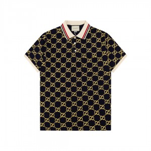 2025ss Full print polo shirt