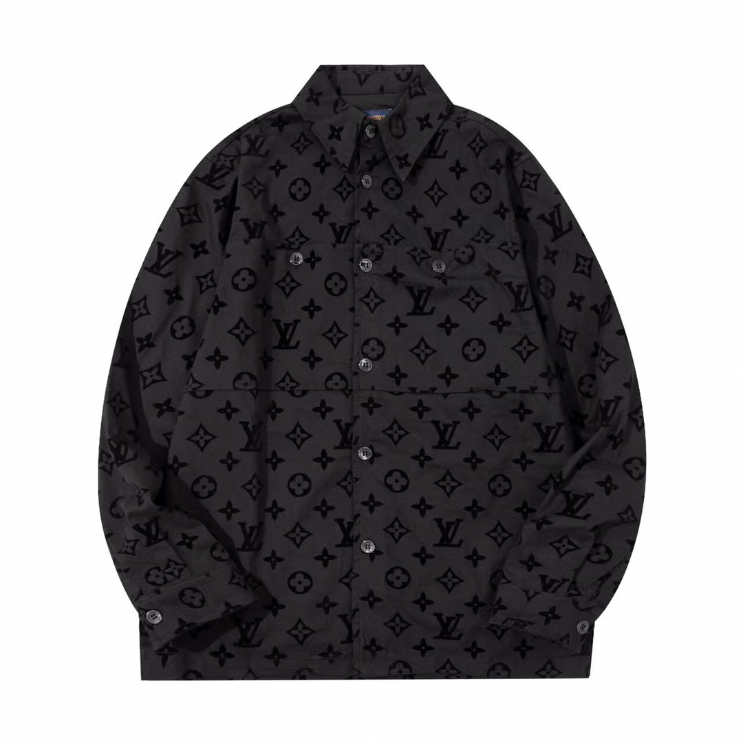 Cotton jacket style long sleeve shirt Cotton jacket style long sleeve shirt