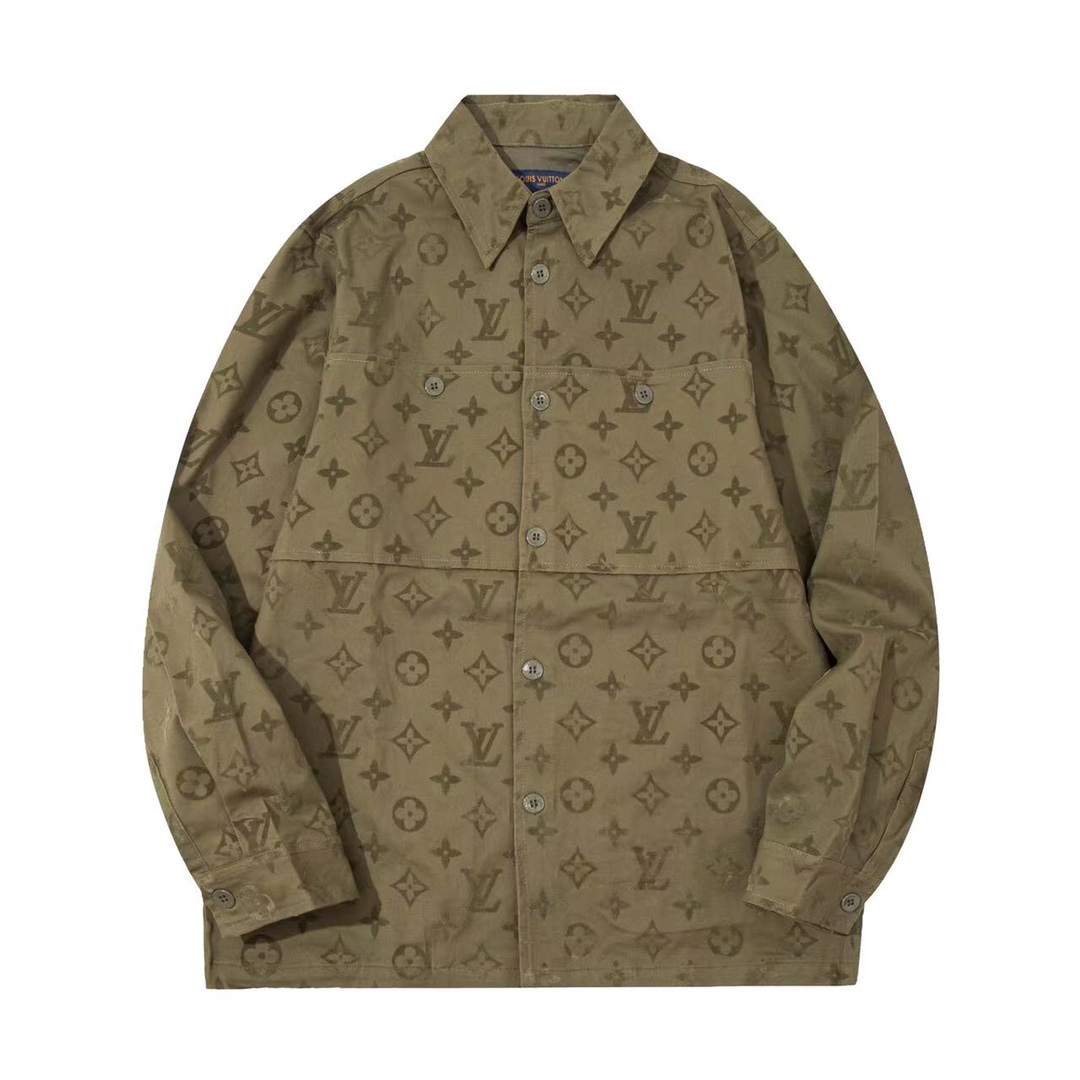 Cotton jacket style long sleeve shirt Cotton jacket style long sleeve shirt