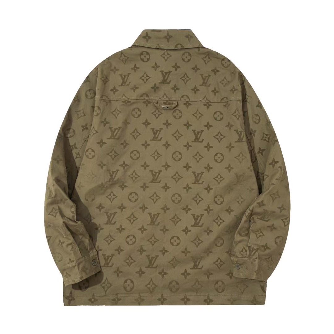 Cotton jacket style long sleeve shirt Cotton jacket style long sleeve shirt