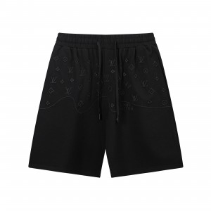 2025ss Embroidery craft knitted shorts