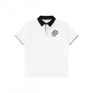 Simple logo polo shirt