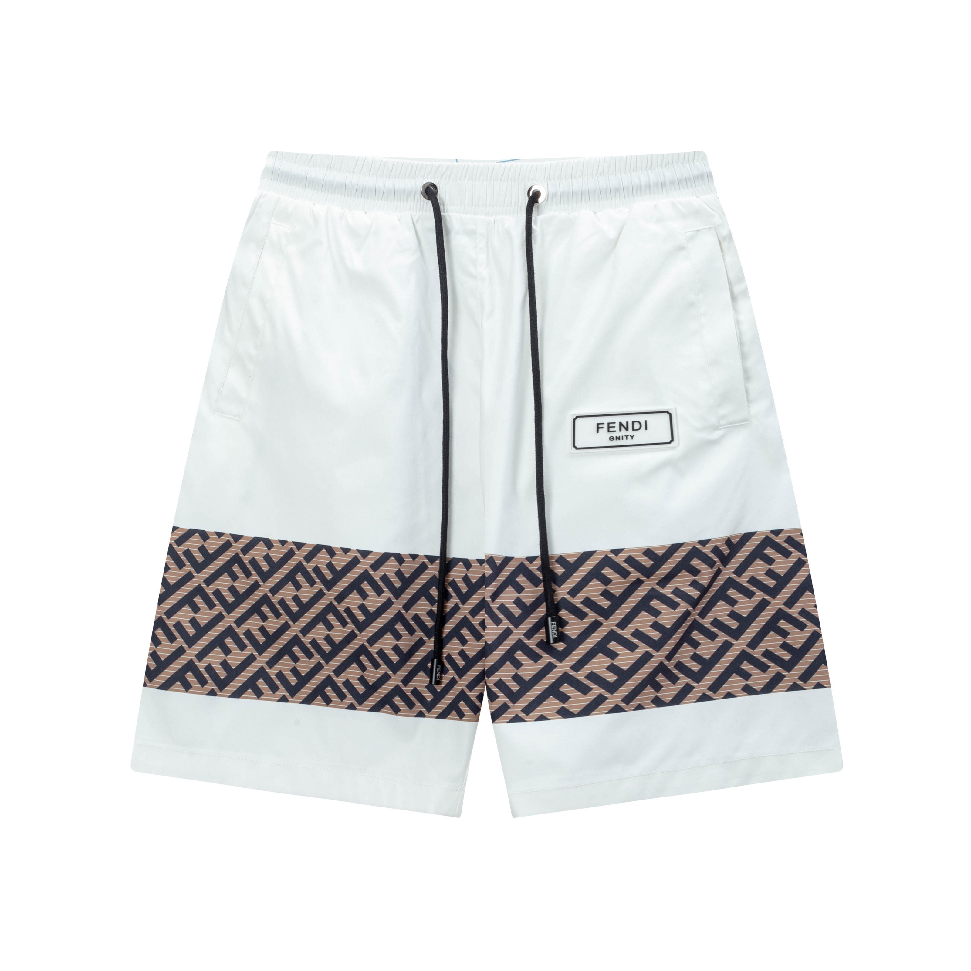 Stripe splicing casual shorts Stripe splicing casual shorts
