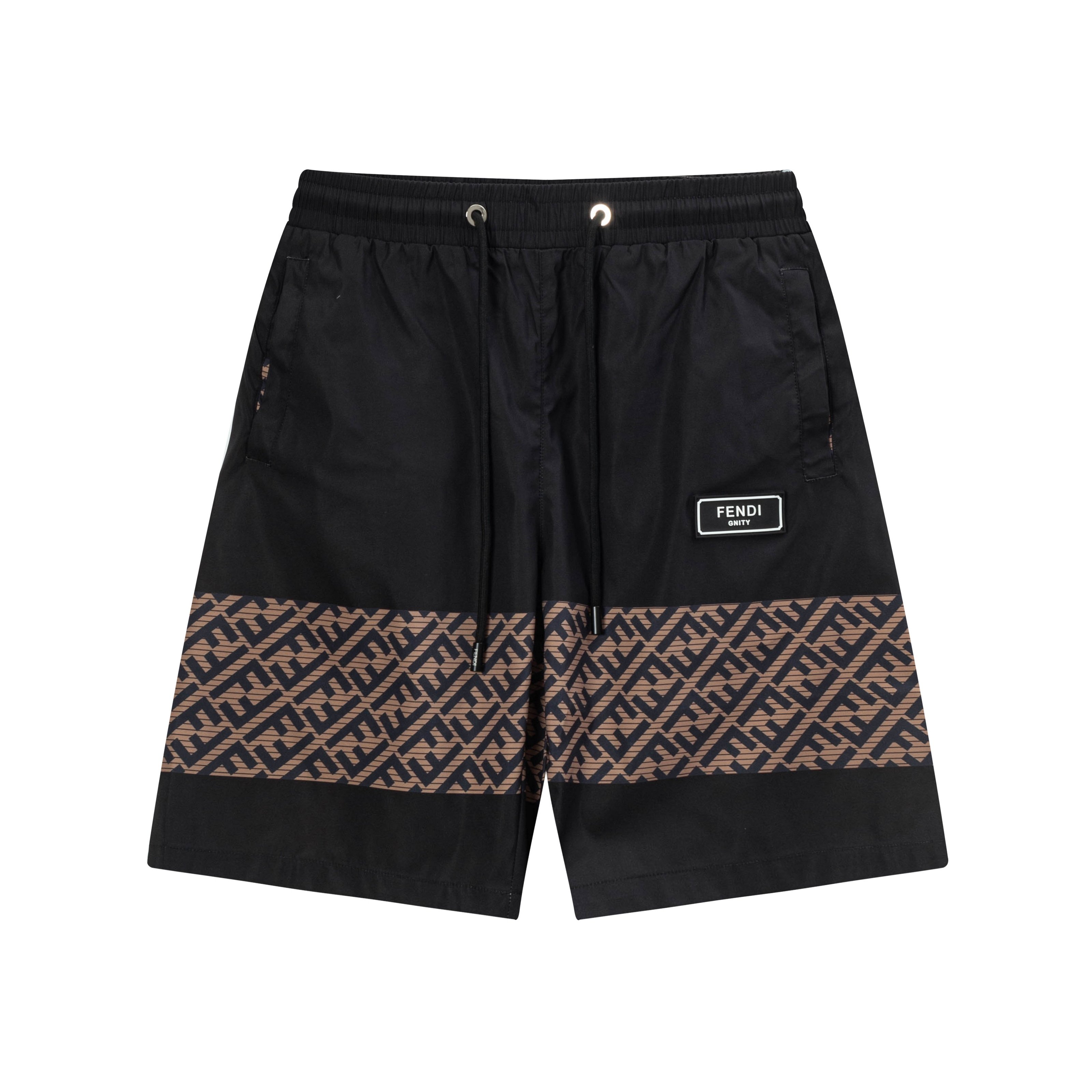 Stripe splicing casual shorts Stripe splicing casual shorts