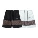 Stripe splicing casual shorts Stripe splicing casual shorts