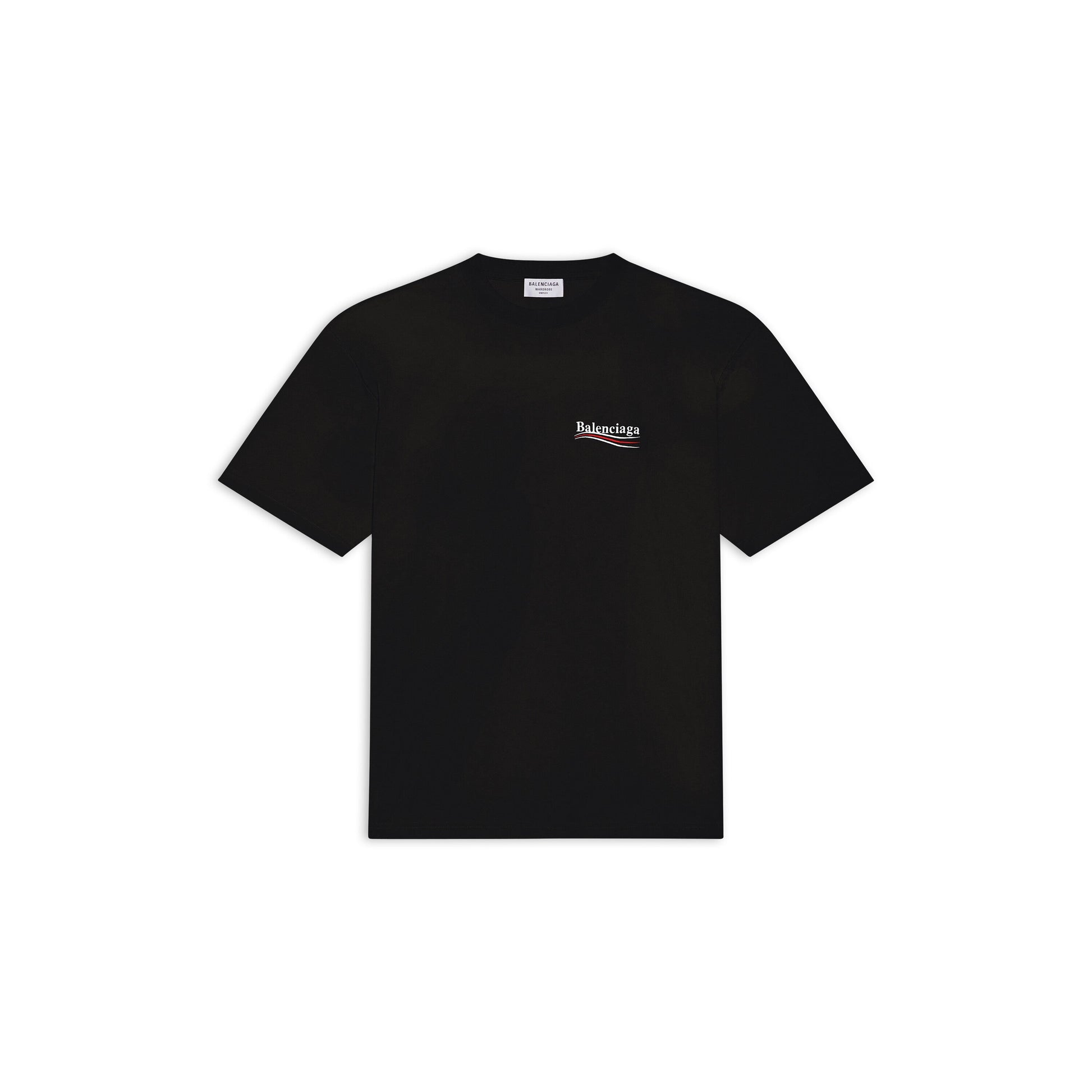 Classic round collar cotton embroidery t-shirt Classic round collar cotton embroidery t-shirt