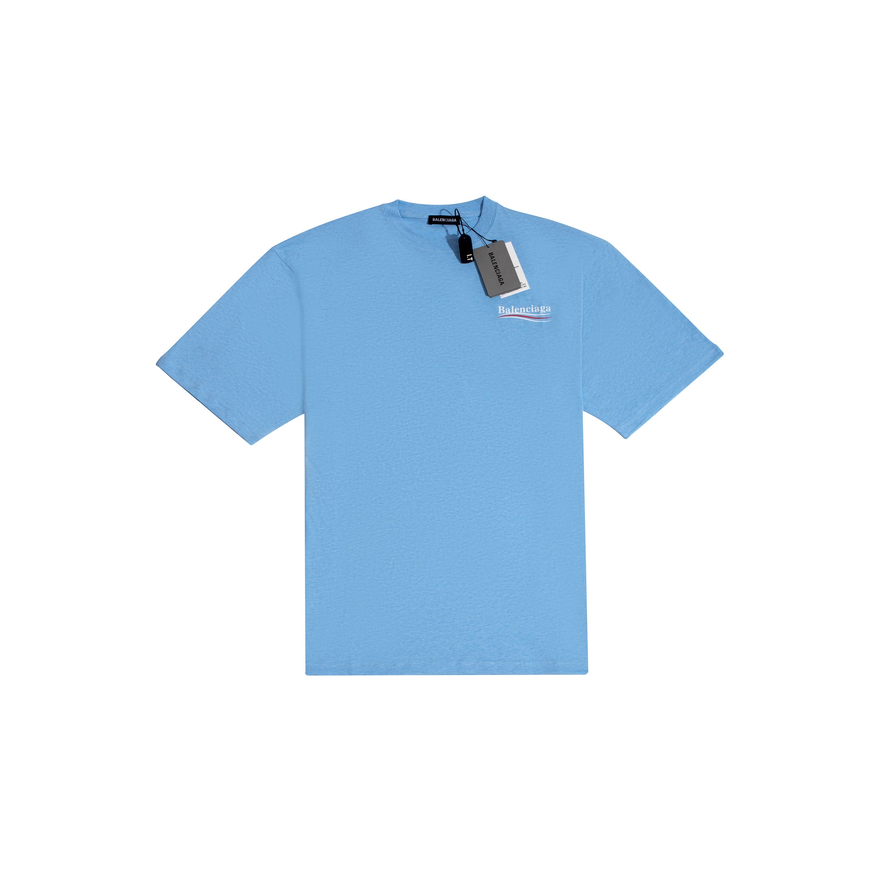 Classic round collar cotton embroidery t-shirt Classic round collar cotton embroidery t-shirt