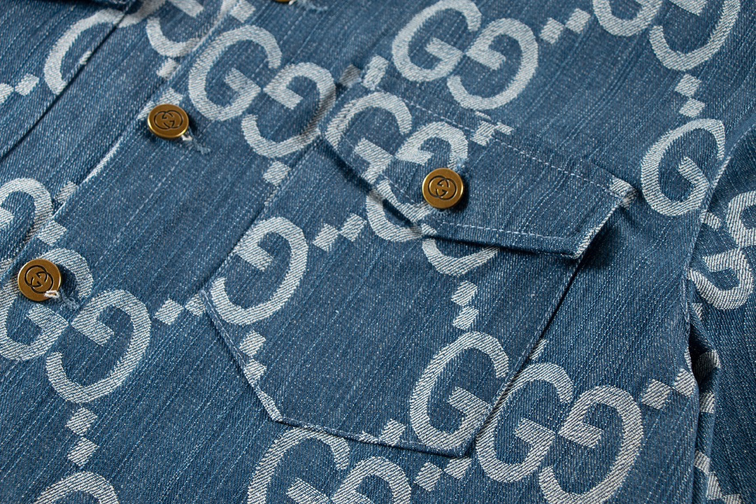 New jacquard craft casual shirt jacket New jacquard craft casual shirt jacket