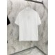 Embroidery band drill personality t-shirt Embroidery band drill personality t-shirt