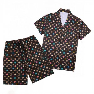 2025ss full print Short-sleeved suit