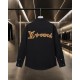 High quality embroidered long-sleeved shirt High quality embroidered long-sleeved shirt