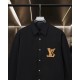 High quality embroidered long-sleeved shirt High quality embroidered long-sleeved shirt