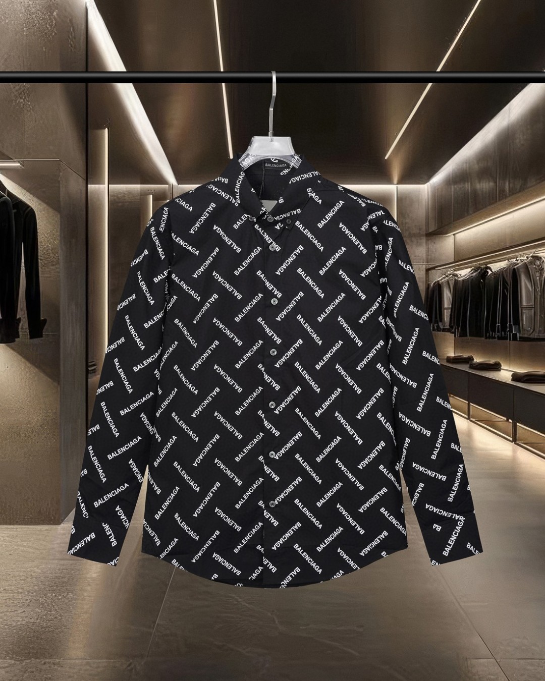 High quality full logo long-sleeved shirt High quality full logo long-sleeved shirt