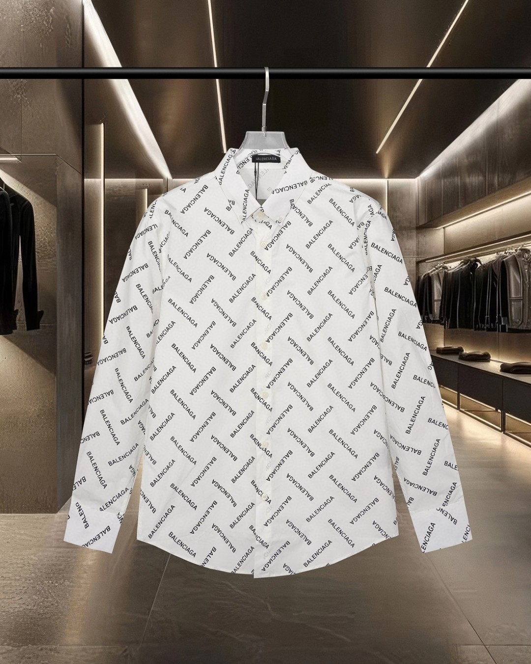 High quality full logo long-sleeved shirt High quality full logo long-sleeved shirt