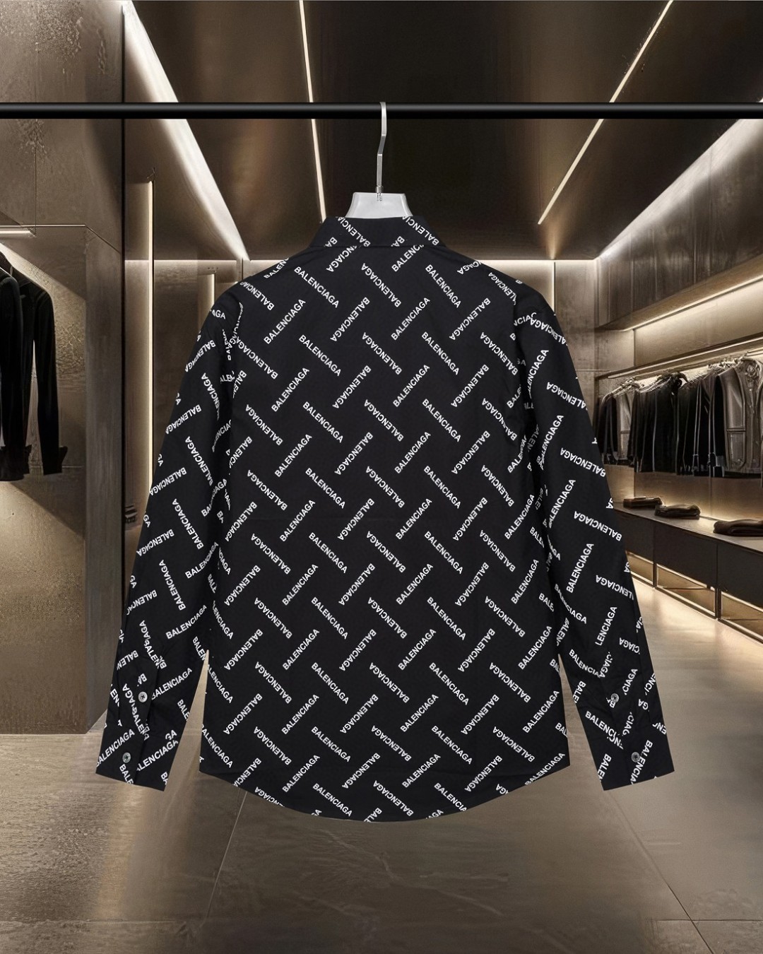 High quality full logo long-sleeved shirt High quality full logo long-sleeved shirt
