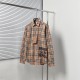 Classic striped letter print shirt Classic striped letter print shirt