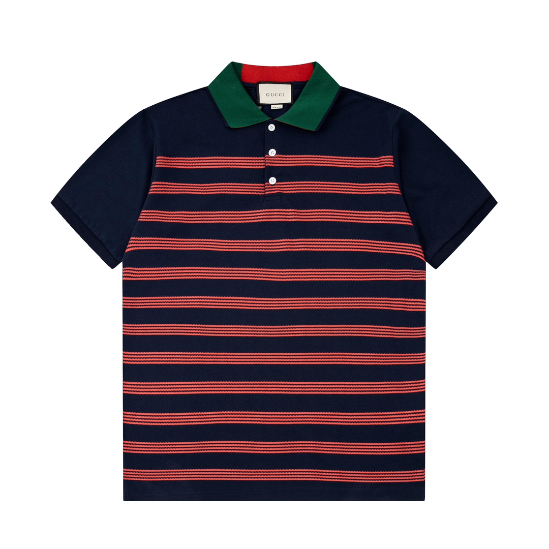 Contrasting embroidered polo shirt Contrasting embroidered polo shirt