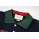 Contrasting embroidered polo shirt Contrasting embroidered polo shirt