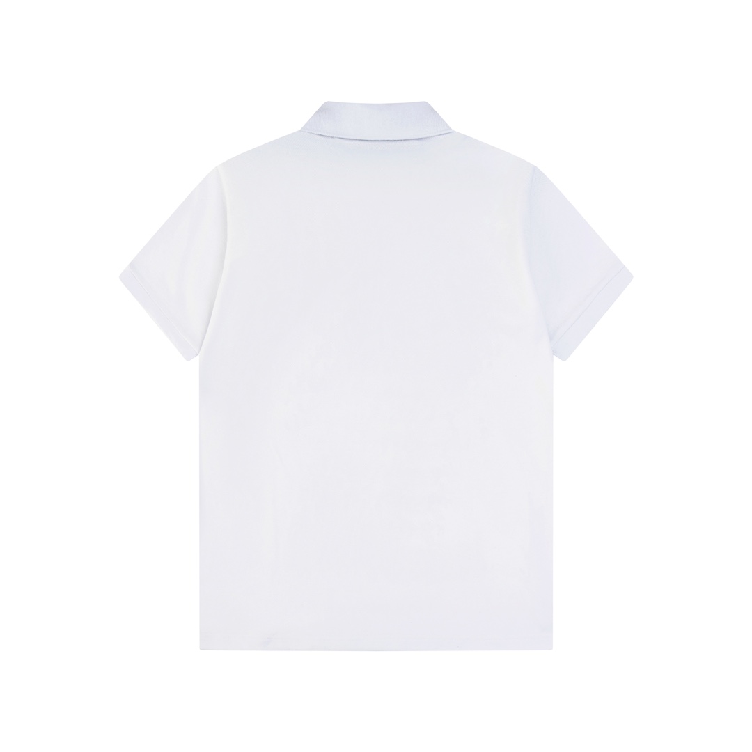 Simple embroidered polo shirt Simple embroidered polo shirt