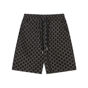 Summer new full logo knitted shorts